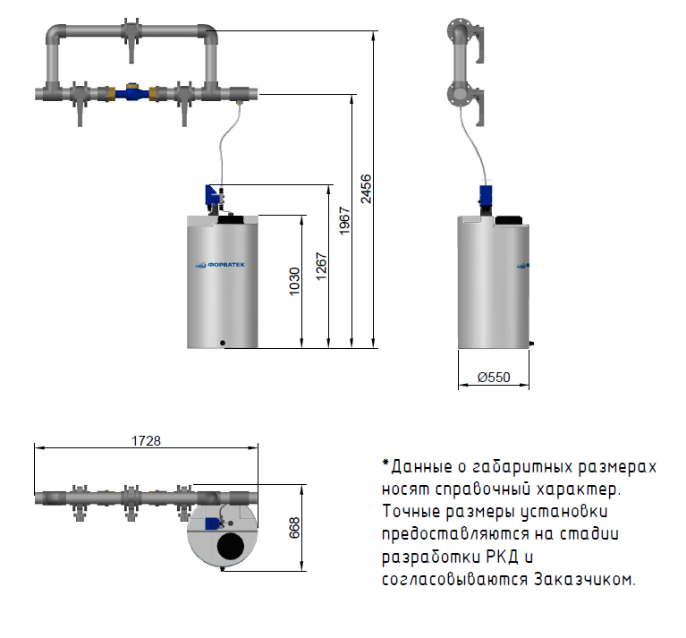 Блок дозирования DS-0,09-0,2VT-1